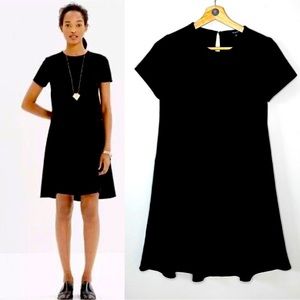 MADEWELL Short Sleeve Crew Neck A Line LBD Dress Sz 00